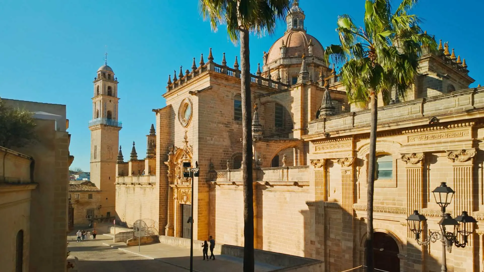 Cathedral of the Jerez de la Frontera town in Andalusia