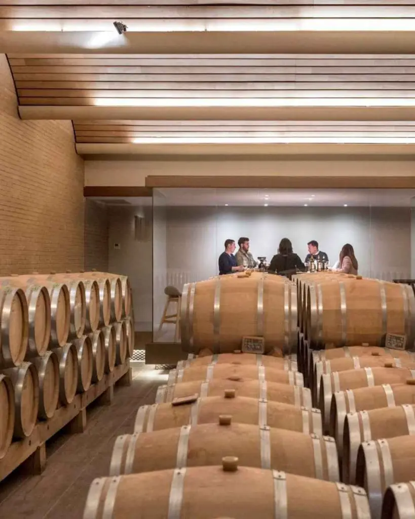 Bodegas Izadi wine cellar tour.webp