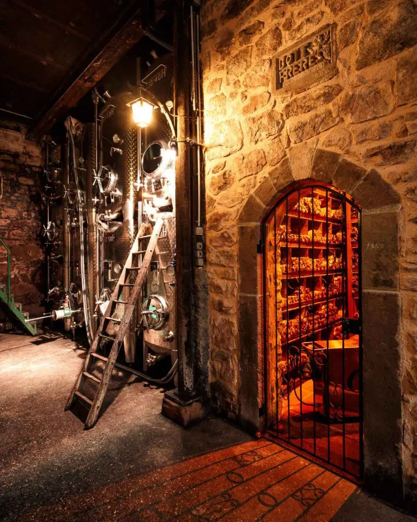 Bott Frères cellar tour .webp