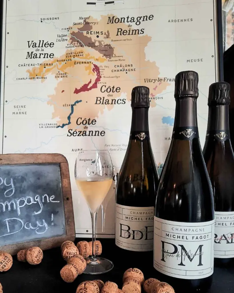 Champagne Michel Fagot, signature line.webp