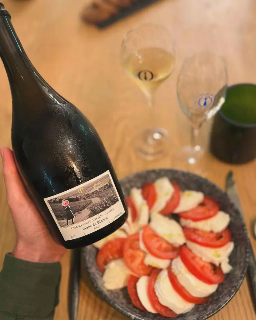 Domaine Julien Chopin, food and wine pairing.webp