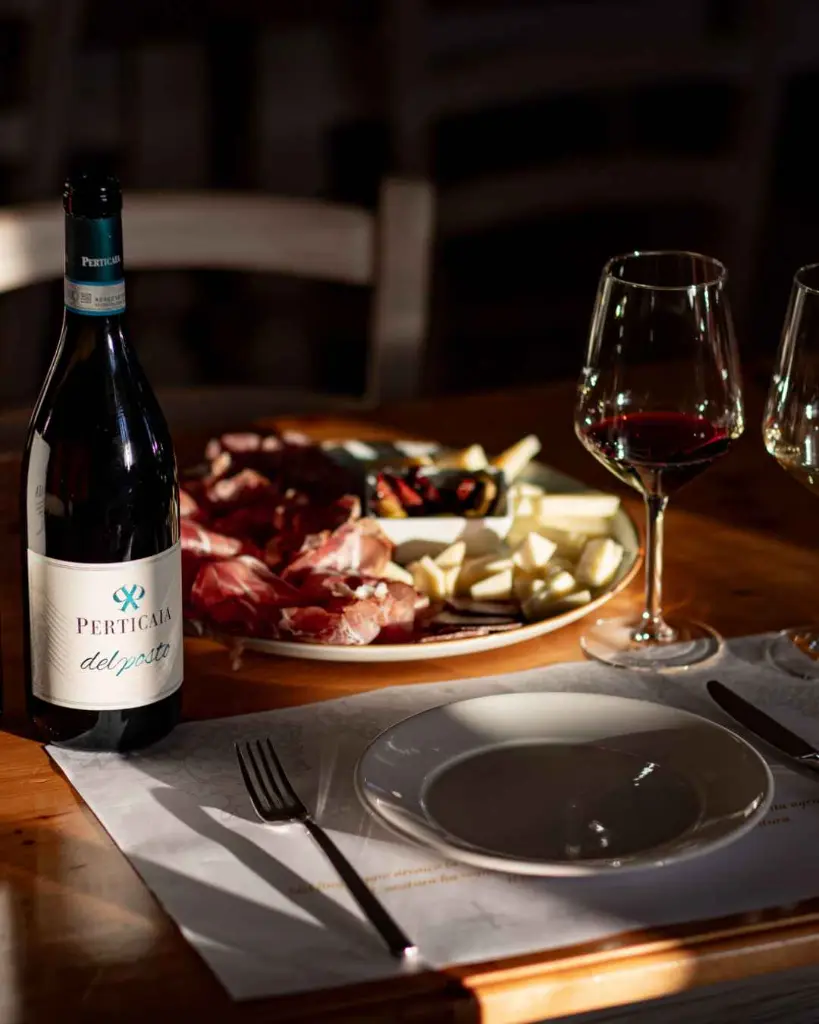 Perticaia Winery, food and wine experience.webp