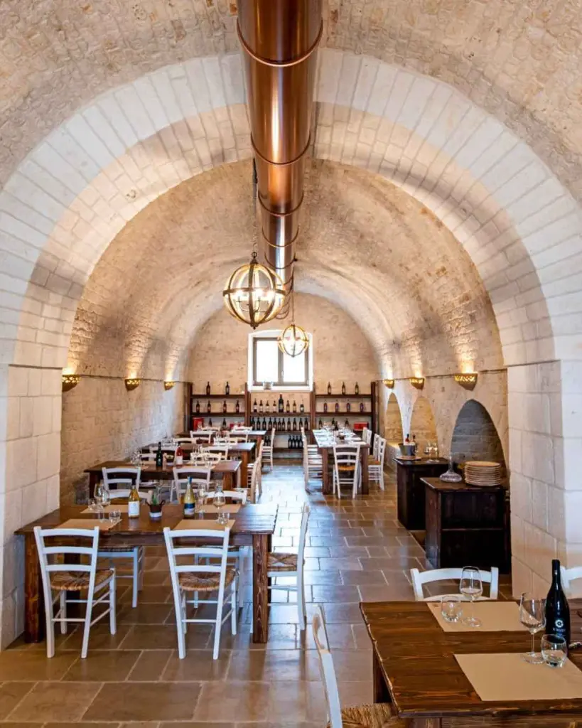 Cantina Masseria Torricella, stone room.webp