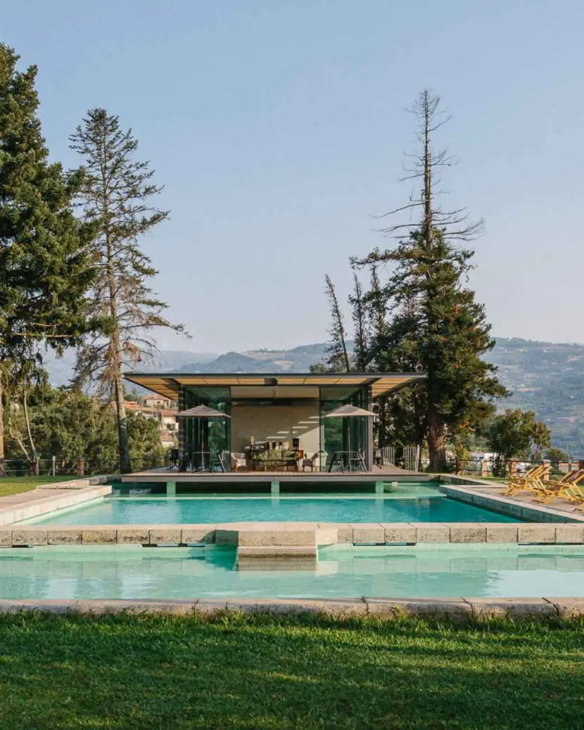 Quinta De Santa Teresa, tasting by the pool.webp