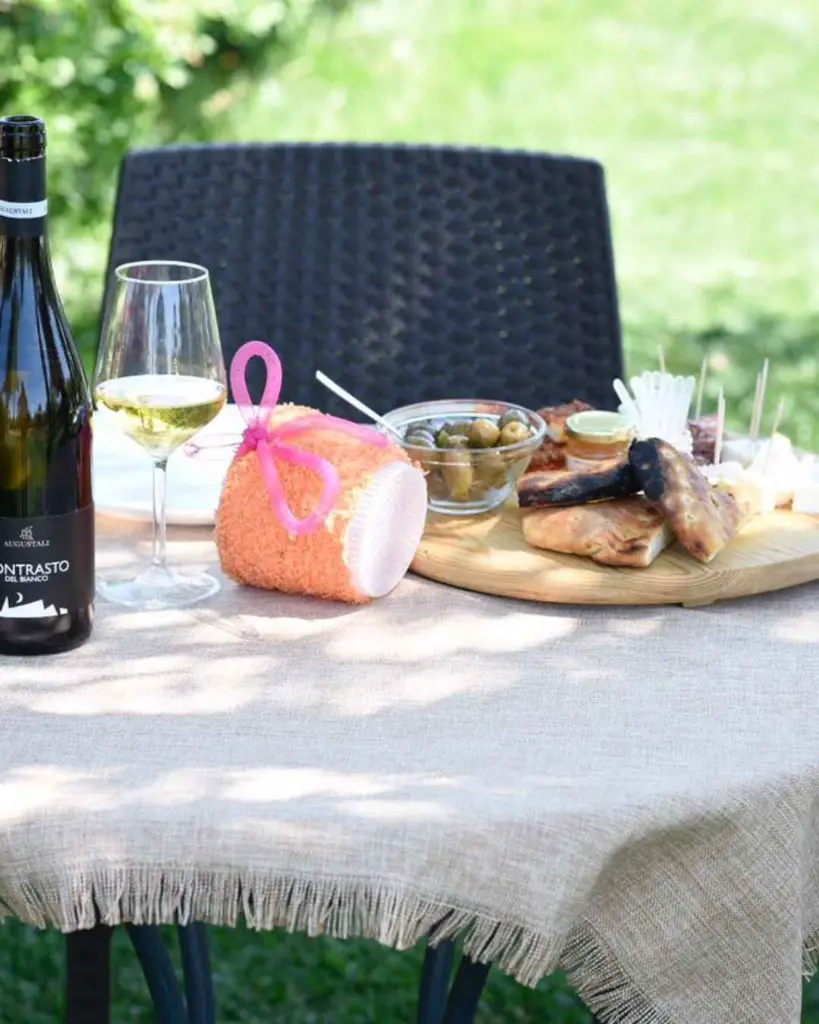 Augustali Winery, platter of local products.webp