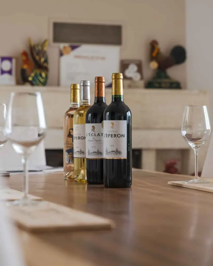 Château L'Eperon, wine tasting.webp