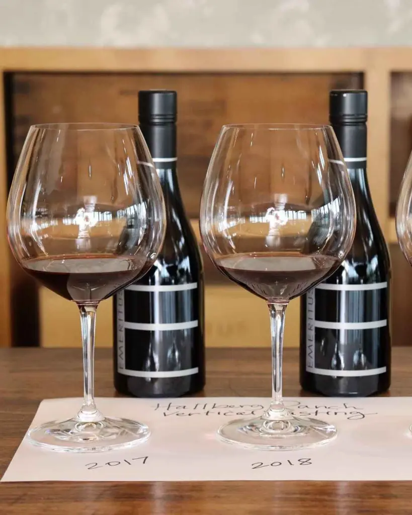 Emeritus Vineyards Tour tasting.webp