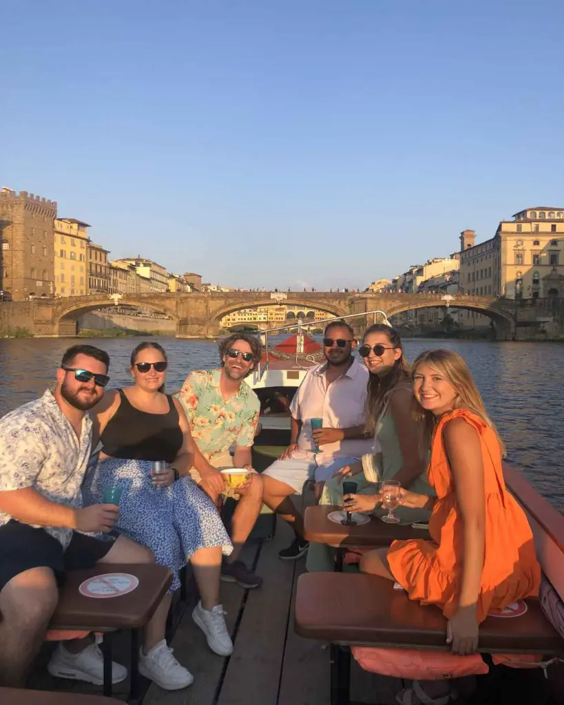 Florence Wine Boat Experience Arno river.webp