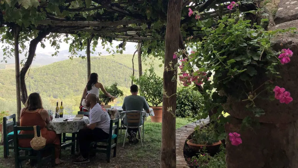 Brunello di Montalcino Wine Tour lunch break with a view.webp
