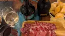 Italy, Emilia-Romagna, Parma - Wine Tasting with Parmesan & Ham Board in Parma