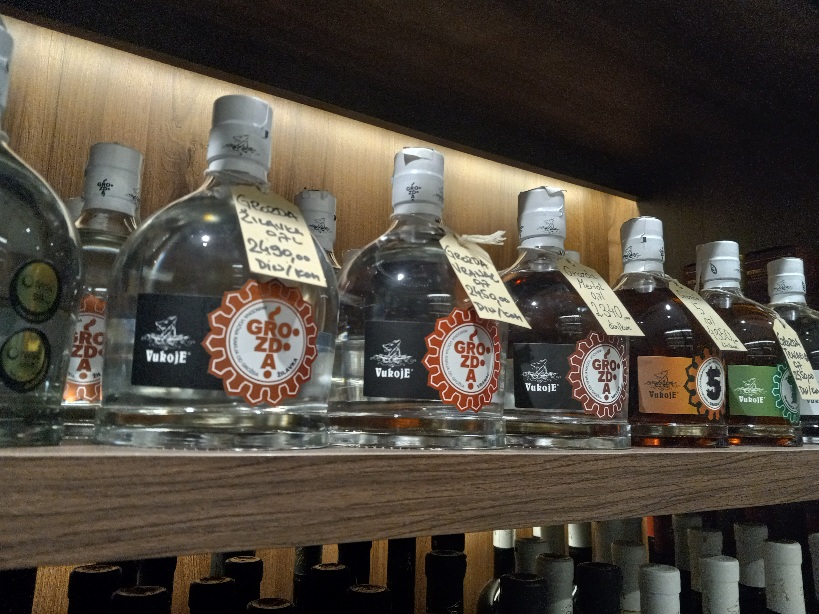 Serbia, Belgrade, Wine Gallery Vukoje - Rakija (Brandy) tasting and lecture