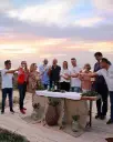 Italy, Sardinia, Roccabianca - SUNSET WINE TASTING