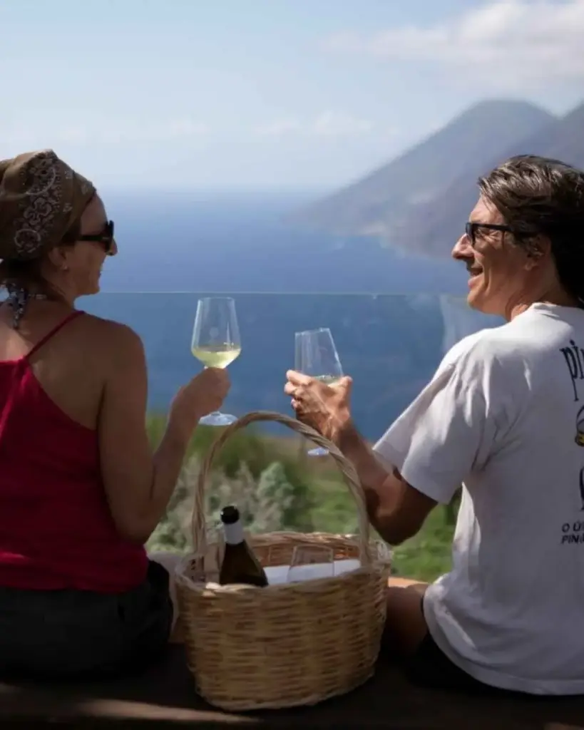Italy, Sicily, Tenuta di Castellaro - Pic Nic In The Vineyard