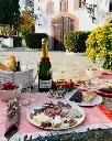 Spain, Catalonia, Cava Rovellats - Breakfast In The Modernist Garden And Visit To The Winery