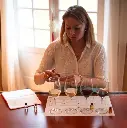 France, Bordeaux, Château Fleur De Lisse - Sensory workshop