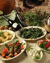 Italy, Apulia, Antica Masseria Jorche - Puglia at the table