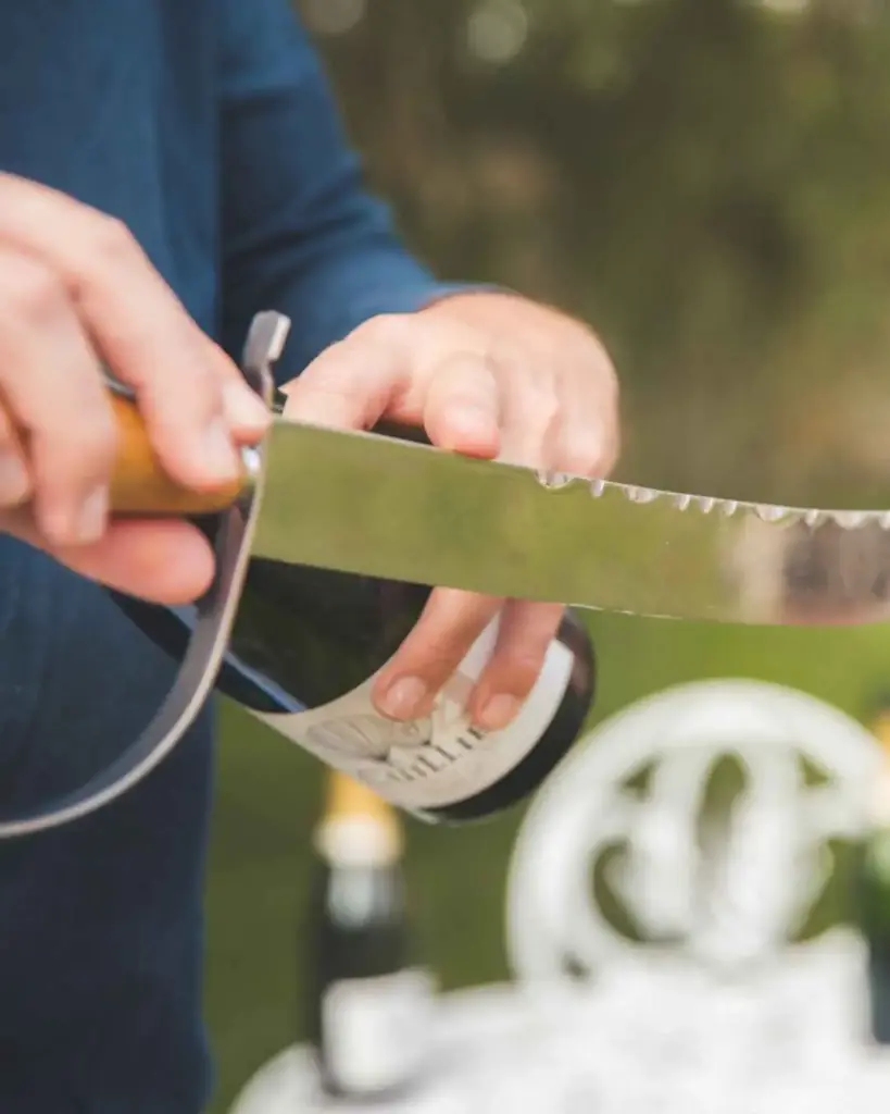 France, Champagne, Champagne Cuillier - The Saber and the Bubble