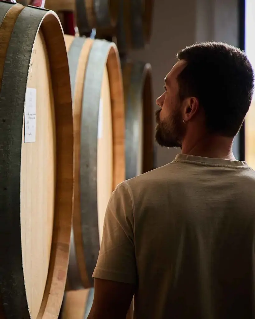 Italy, Tuscany, Tenuta Golo - Barrels & Reds