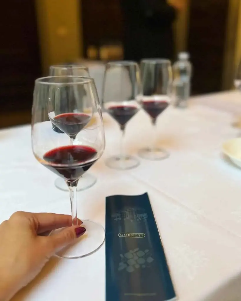 Italy, Umbria, Goretti - Wine & Food Tasting