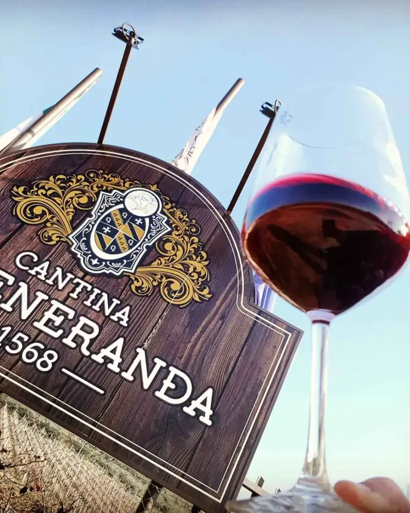 Italy, Umbria, La Veneranda -  San Fortunato - red wines tasting