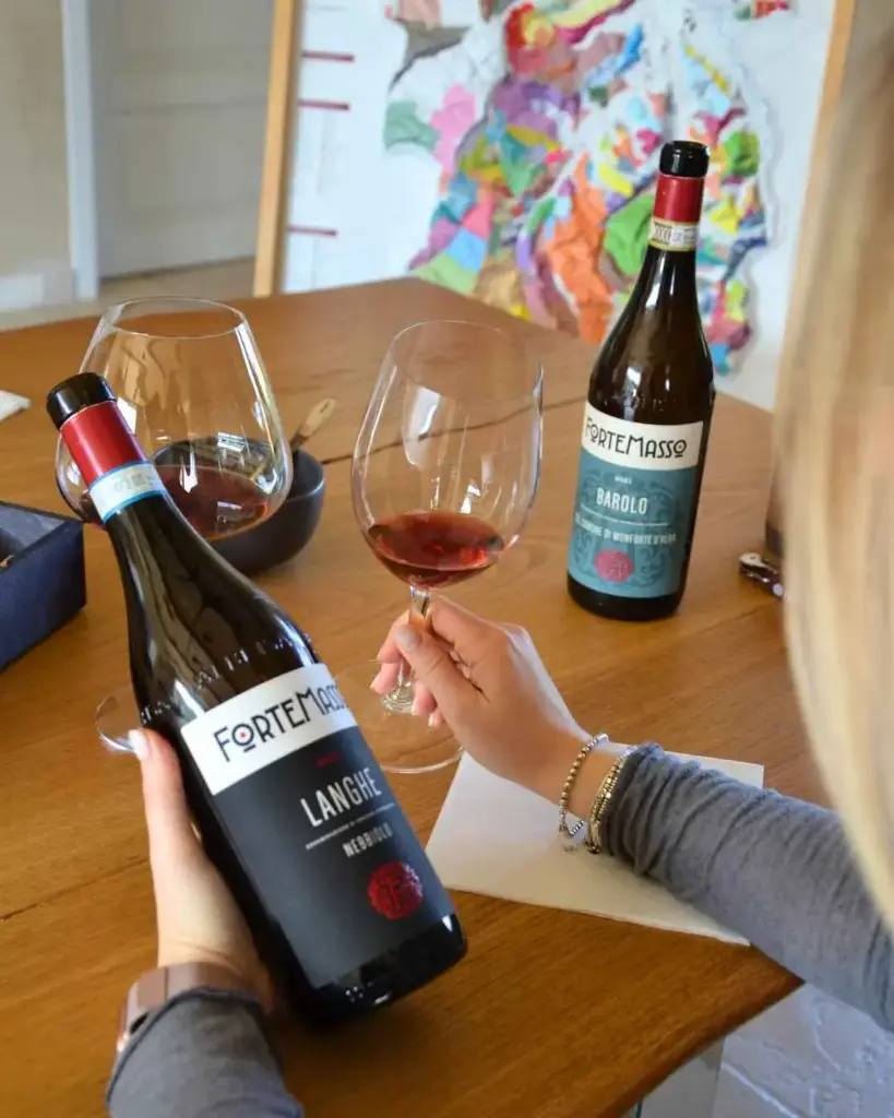 Italy, Piedmont, Fortemasso - Welcome Tasting in Langhe