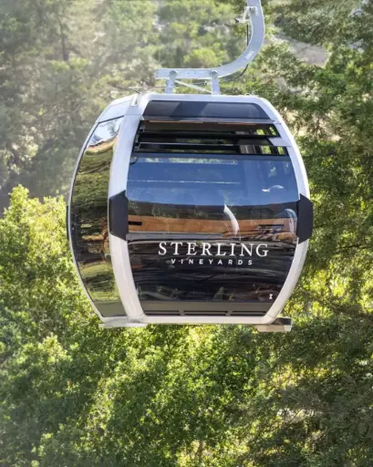 US, Napa Valley, Sterling Vineyards - Hilltop Experience