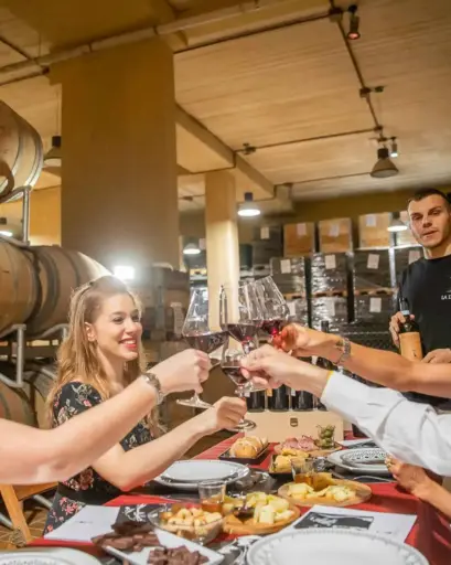 Italy, Veneto, La Dama S.S.A. - Valpolicella in five glasses