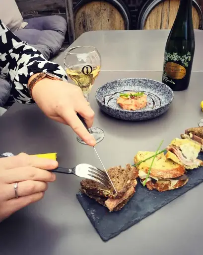 France, Champagne, Domaine Julien Chopin - Œnological Lunch