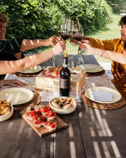 Italy, Tuscany, Molino di Sant Antimo - Winery tour & wine tasting