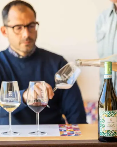 Italy, Sicily, Gorghi Tondi - Sicily in a bottle