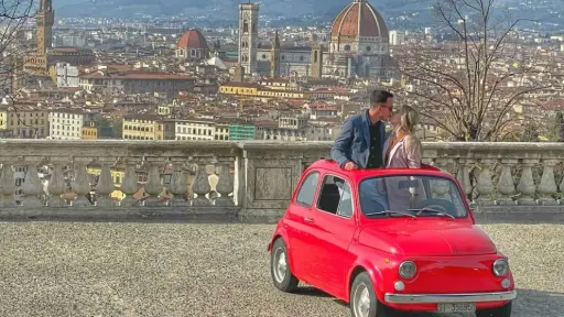 Italy, Tuscany, From Florence - Private Vintage Fiat 500 Chianti Classico Wine Tour With Lunch