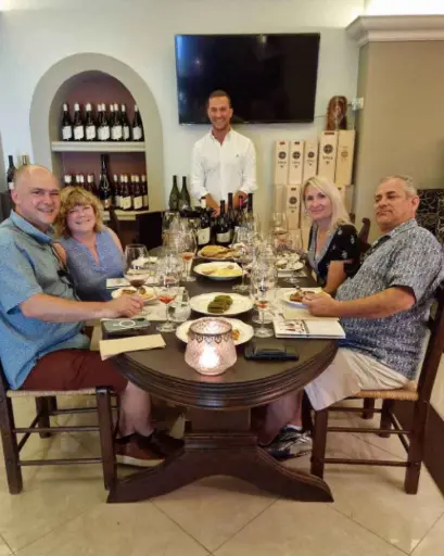 Greece, Crete, Silva Daskalaki Winery - Natural Tasting